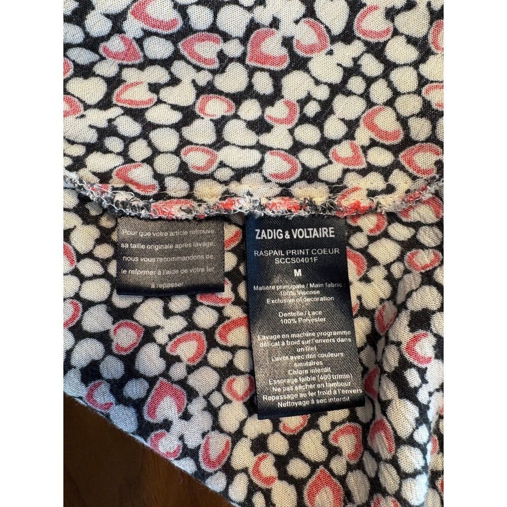 Zadig & Voltaire Raspail Print Dress Size Medium - Picture 7 of 7